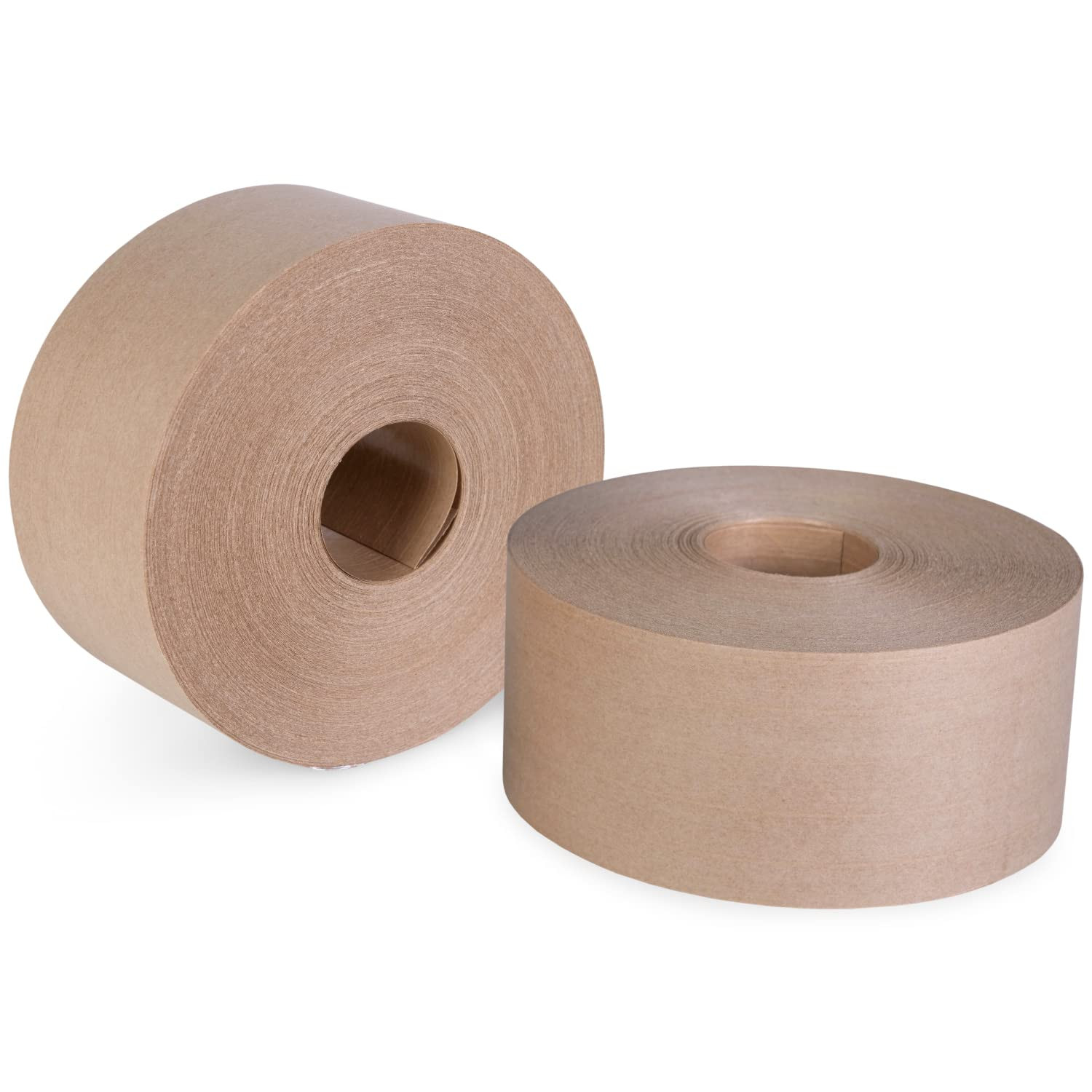 2.83" x 450' Water-Activated (Gummed) Tape, 30 lbs. Break Strength, Brown Kraft 2.83" x 450' Water-Activated (Gummed) Tape, 30 lbs. Break Strength, Brown Kraft